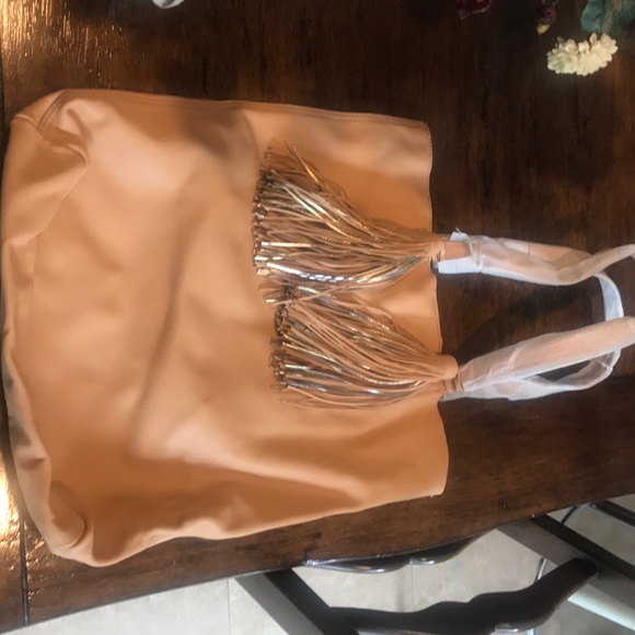 Loeffler Randall tote bag with tassels - Picture 1 of 6